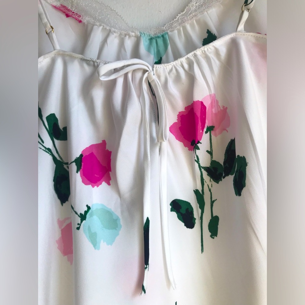 KATE SPADE Watercolor Rose Camisole - Picture 7 of 11